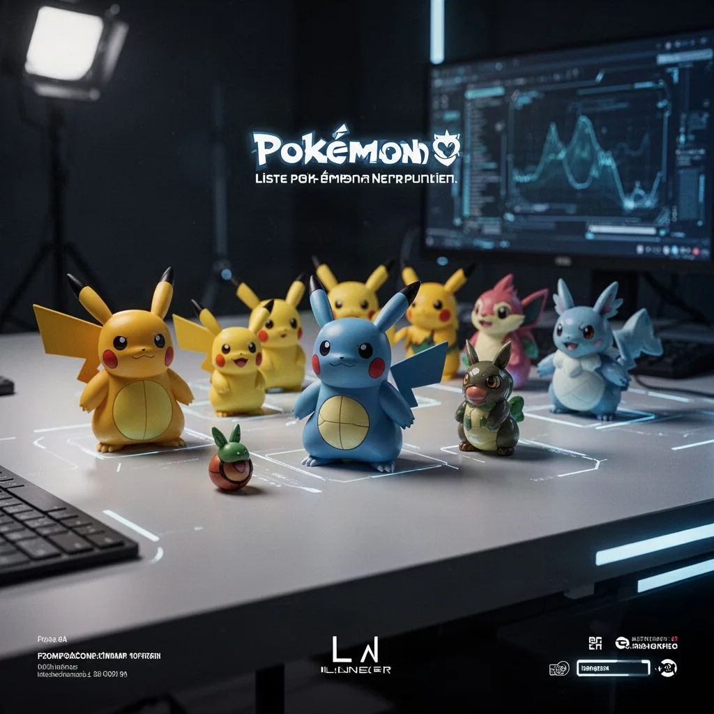 Un écran affiche tous les Pokémon de Bulbizarre aux créatures de Paldea